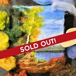 Hands-On Needle Felt Landscape Craft Workshop (10/7/26 - Derry)