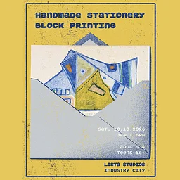 Handmade Stationery Block Printing