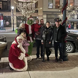 Evening Holiday Stroll