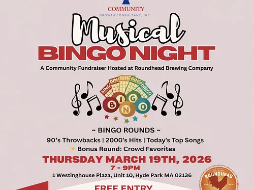 Musical Bingo Night – Fundraiser for Hyde Park