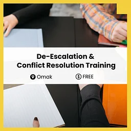 De-Escalation & Conflict Resolution (Omak)