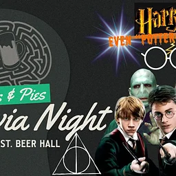 Pints + Pies Trivia – Harry Potter