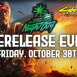 Cyberpunk Welcome to Night City Prerelease Event