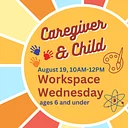 August 19 Workspace Wednesday (6 and under)