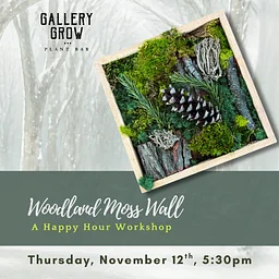 Woodland Moss Wall Workshop