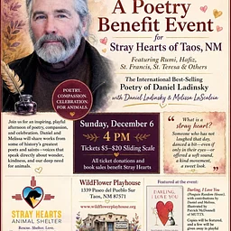 A Poetry Benefit Event For Stray Hearts of Taos