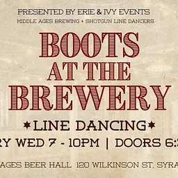 Boots at the Brewery | Line Dancing @ Middle Ages