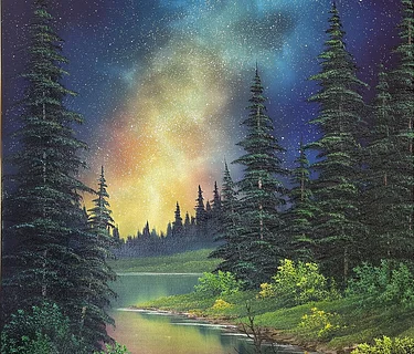 Bob Ross Painting Workshop: S32 E09—Galaxy Grandeur