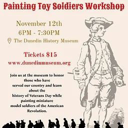 Revolutionary Remembrance: Painting Toy Soldiers Workshop