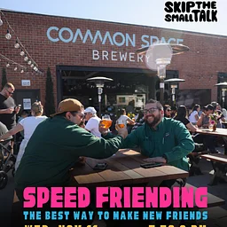Speed Friending with Skip the Small Talk