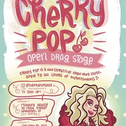 Cherry Pop - Open Drag Stage