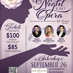 A Night at the Opera with David Santiago, Ashley Galvani & David Maiullo