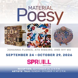 Artists’ Talk: “Material Poesy”