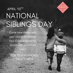 Siblings Day April 10th