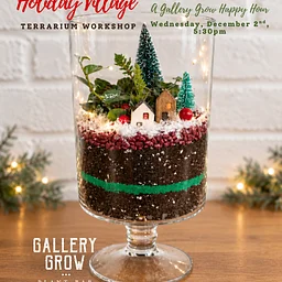 Holiday Village Terrarium Workshop