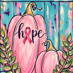 Paint Party Fundraiser for Breast Cancer Foundation with Stacy!