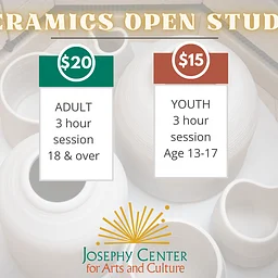Ceramics OPEN Studio!