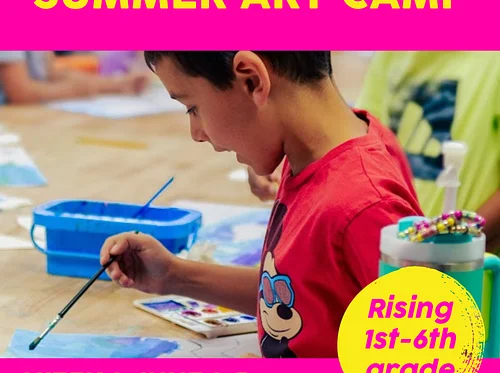 Art Camp! Week 1: June 1 – June 5, Afternoon Session: 1pm-4:30pm