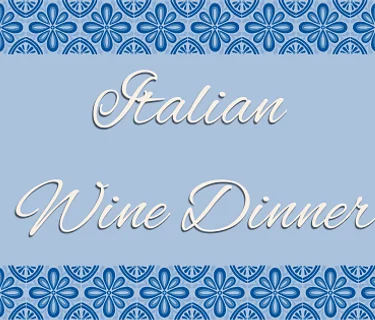 Italian Wine Dinner