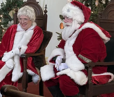 Santa at the Village