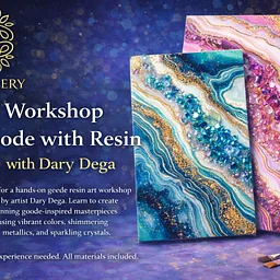 Geode with Resin Workshop (2 Days)