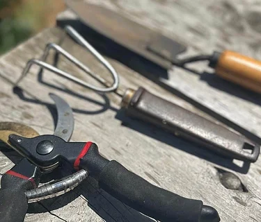 Garden Tool Sharpening + Repair