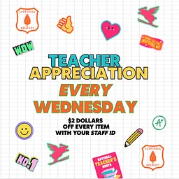 Teacher Appreciation Every Wednesday