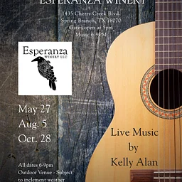 Wine al Fresco featuring Kelly Alan, Flamenco Guitar