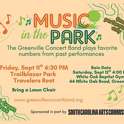 The Greenville Concert Band presents “Faves”