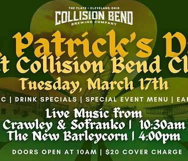 St. Patrick’s Day Bagpipe Bash – Collision Bend CLE