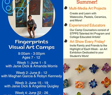 Fingerprints Visual Art Camps