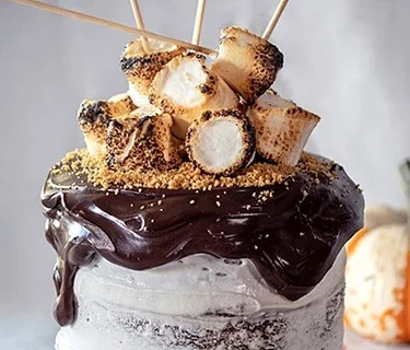 SMORE’S CHOCOLATE CAKE CLASS w/ ANGELA BOWES, MARCH 28TH at 6 PM, $75 PER PERSON