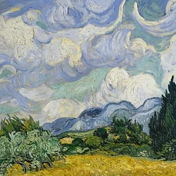 Art Bar: Van Gogh’s Wheatfield with Cypresses
