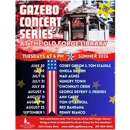 Gazebo Concert Series at the Old Forge Library