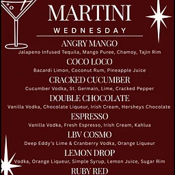 Martini Wednesdays