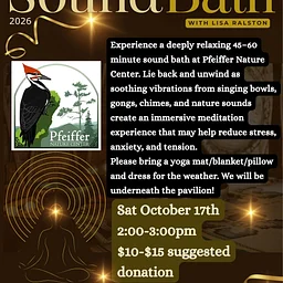 Sound Bath with Lisa Ralston