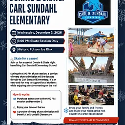Donate & Skate: Carl Sundahl Elementary