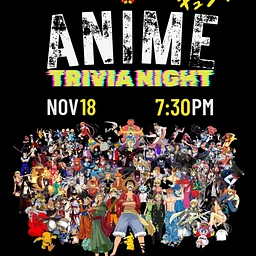 🍥 Anime Trivia Night! ⚔️✨