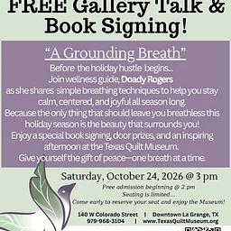 *SPECIAL - FREE Gallery Talk - “A Grounding Breath”