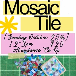 Little Button Craft- Mosaic Tile