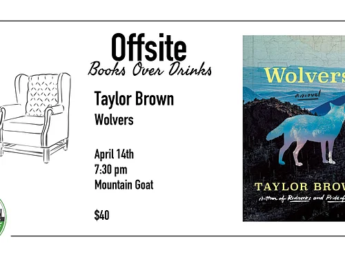 Offsite Books Over Drinks with Taylor Brown