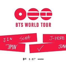BTS World Tour Parking 8/1