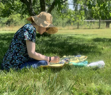 Girl Scouts of Maine: Landscape Painting