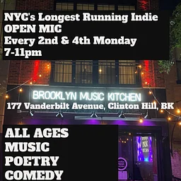 InspiredWordNYC Presents – 2nd and 4th Mondays Open Mic – Music / Poetry / Comedy