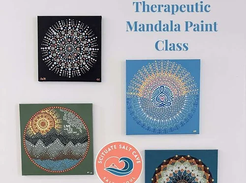 Therapeutic Mandala Paint Class (Scituate)