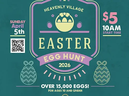 Heavenly Village Easter Egg Hunt