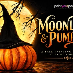 Moonlight & Pumpkins - A Moody Fall Painting Experience $39