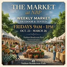 The Market at NBP – Every Friday, 9am-1pm