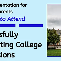 Fall 2026 College Admissions Presentation