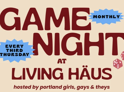 Girls, Gays and Theys Game Night